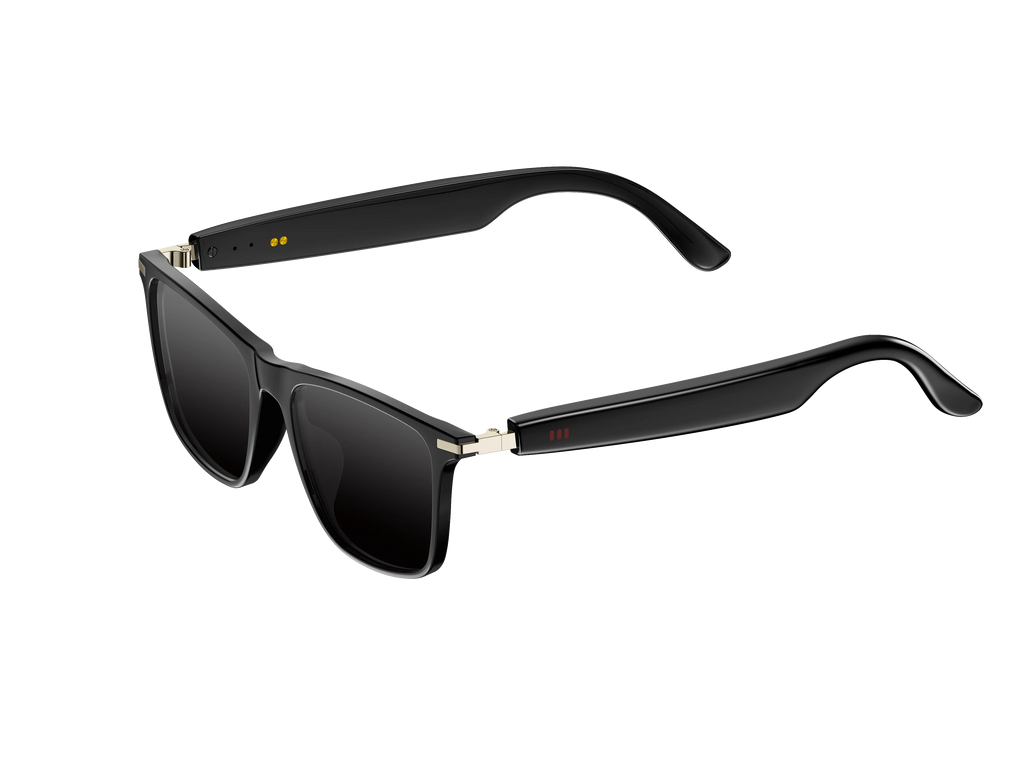 2025 New Smart Glasses M01 Bluetooth Sunglasses Black Technology Blue Light Filtering Polarized Lenses Life Waterproof For Men