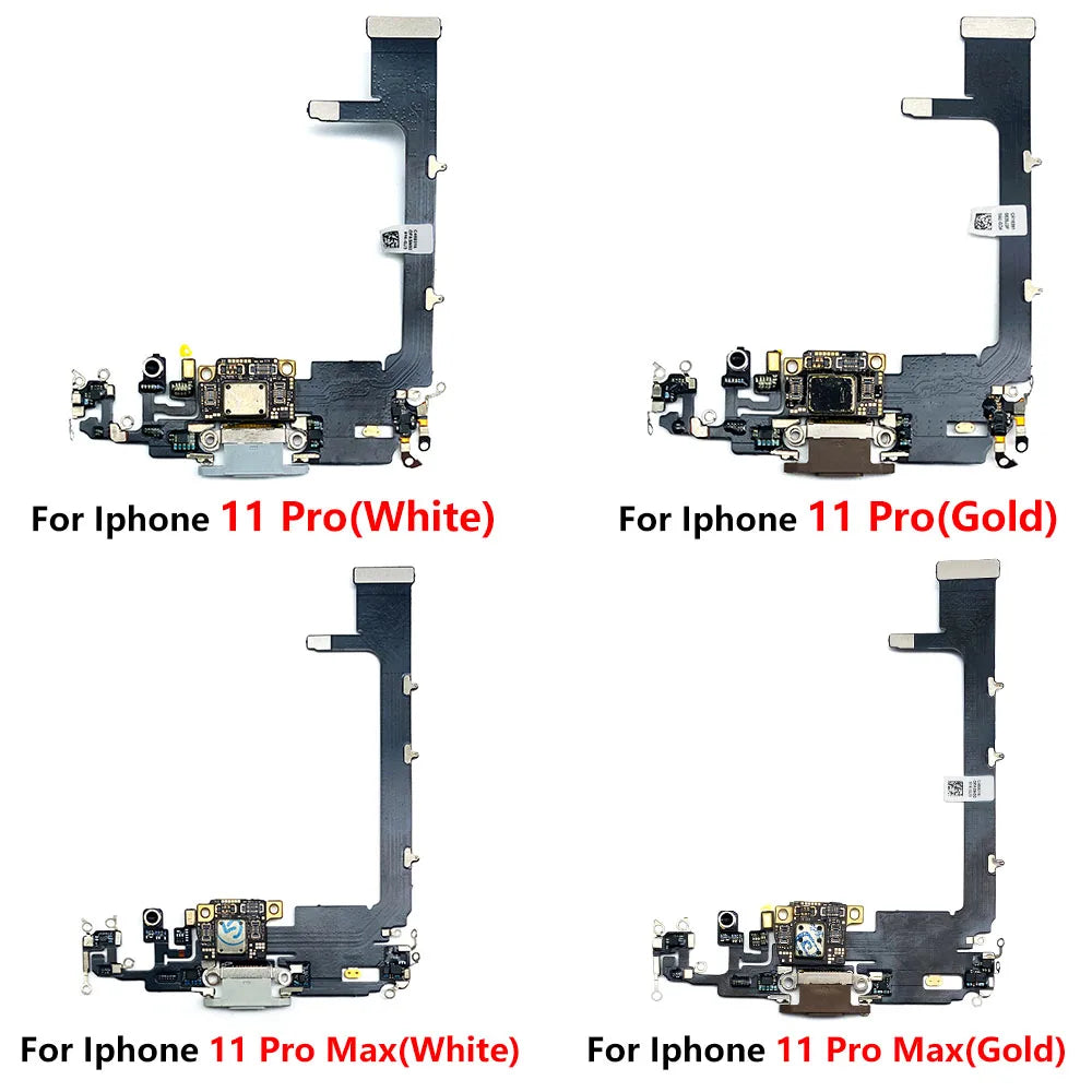 Charging Flex For Iphone 11 Pro / For IPhone 11 Pro Max USB Charger Port Dock Connector Plug With IC Board Ribbon Cable Replace