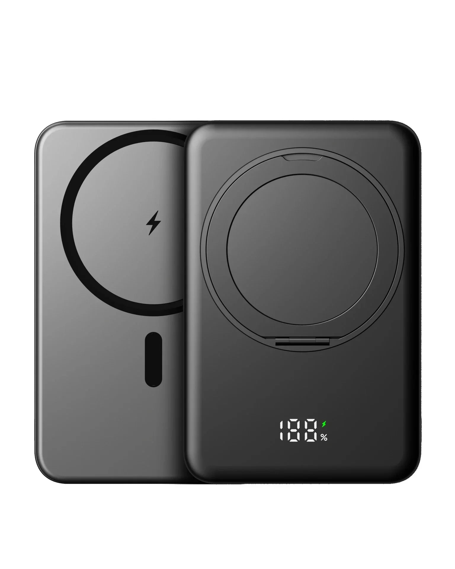 PD20W Magnetic Power Bank 10000mAh Portable Wireless Fast Charging Powerbank for IPhone MagSafe Mini External Battery with Stand