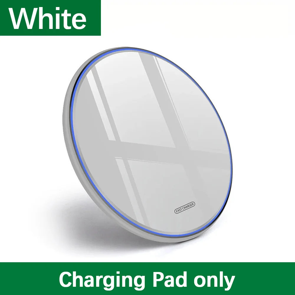 30W Wireless Charger for iPhone 15 14 13 12Samsung Xiaomi Phone Chargers Induction Fast Charging Dock Station