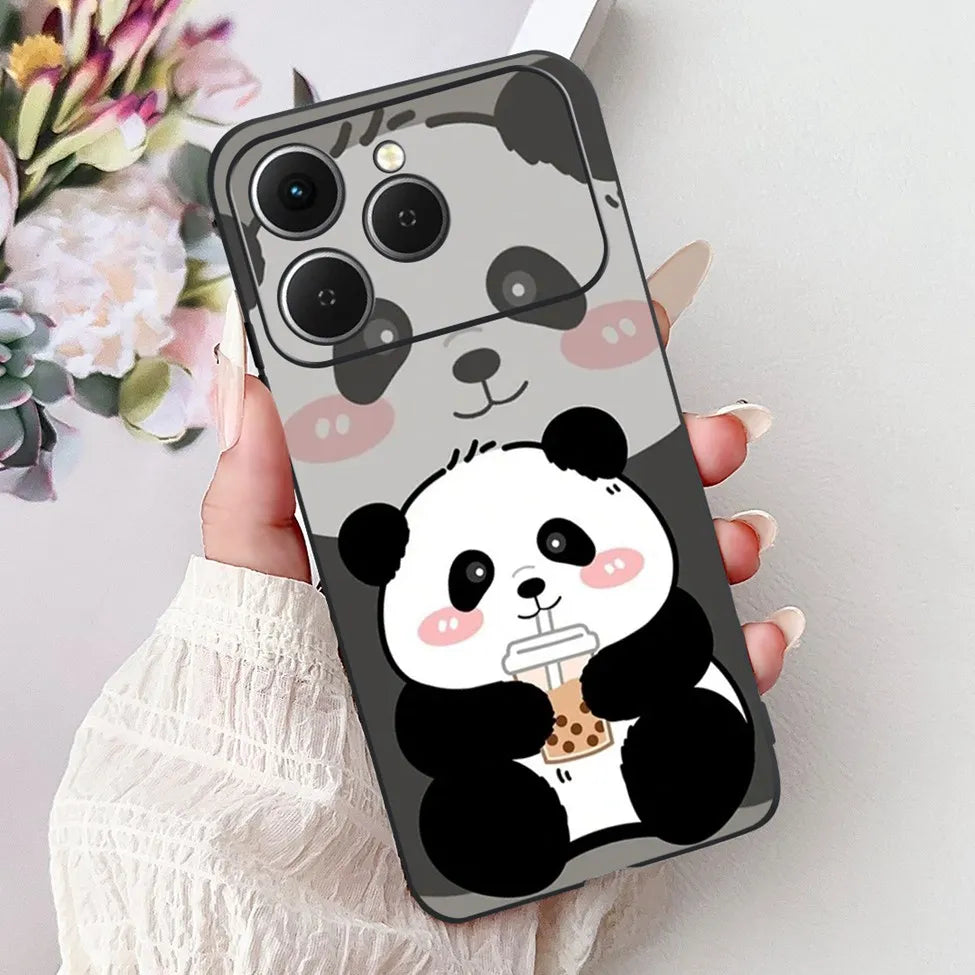 For Tecno Spark 40 Cover Case Luxury Fashion Butterfly Love Cute Cool Painted Back Cover For Techno Spark 40 Phone Case Silicone