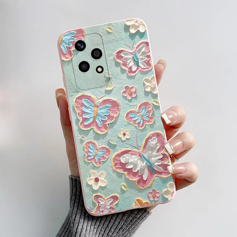 For Honor 200 Lite Case 2024 Cute Cat Cartoon Puppy Dog Bumper Silicone Soft TPU Cover For Honor 200 Lite 200Lite 5G Phone Cases