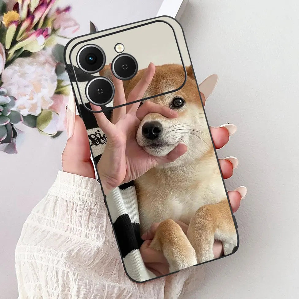 For Tecno Spark 40 Cover Case Luxury Fashion Butterfly Love Cute Cool Painted Back Cover For Techno Spark 40 Phone Case Silicone