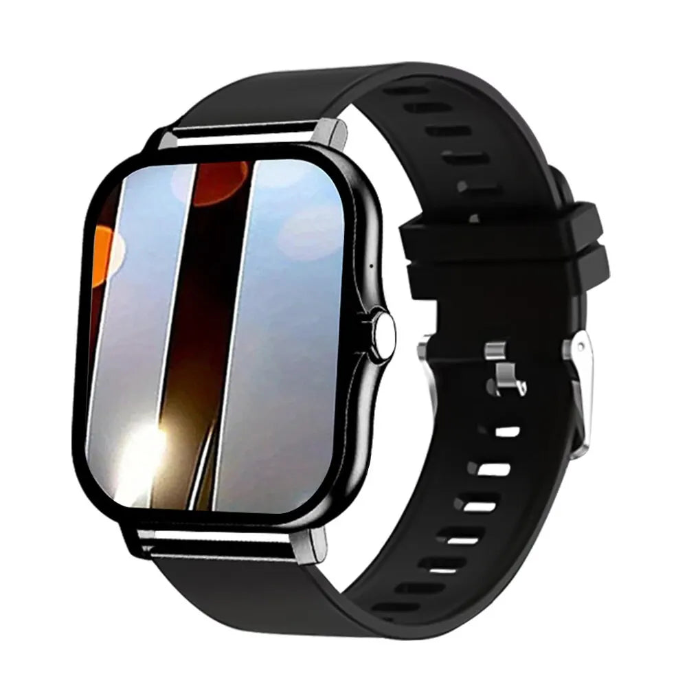 Smart watch for android phone.1.44 inch color screen full touch bluetooth call smart watch magnetic charging