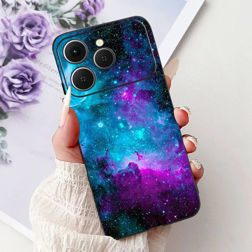 For Tecno Spark 40 Cover Case Luxury Fashion Butterfly Love Cute Cool Painted Back Cover For Techno Spark 40 Phone Case Silicone