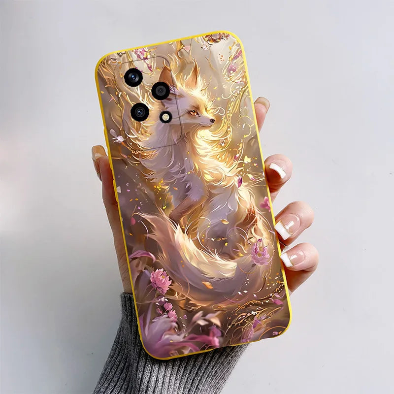 For Honor 200 Lite Case 2024 Cute Cat Cartoon Puppy Dog Bumper Silicone Soft TPU Cover For Honor 200 Lite 200Lite 5G Phone Cases