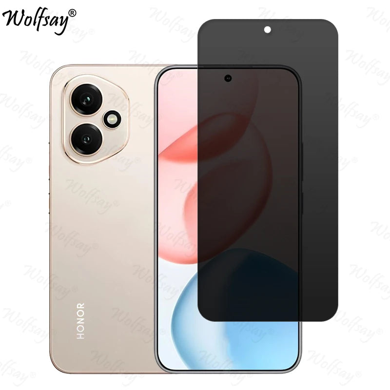 Privacy Screen Protector For Honor 400 Anti-Spy Tempered Glass For Honor 400 Camera Len Film Glass For Honor 400 Glass 6.55 inch