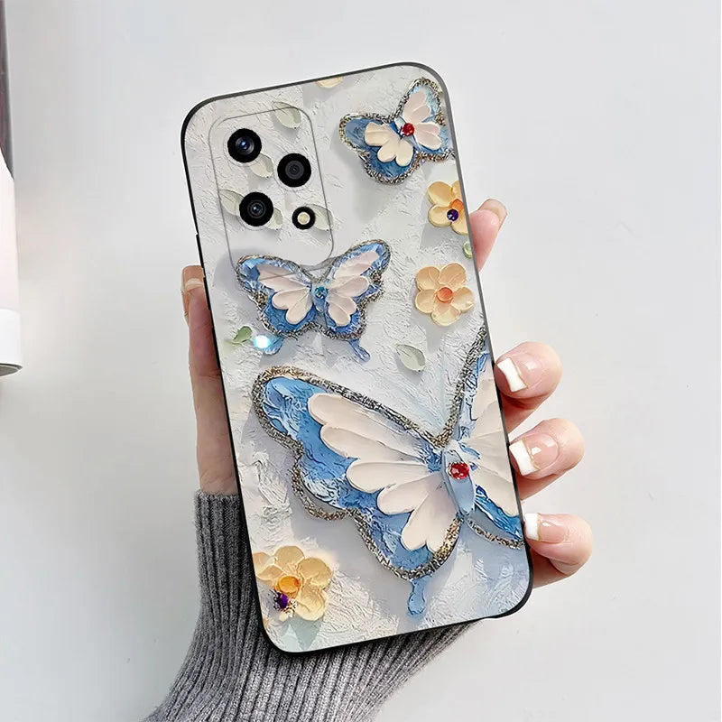 For Honor 200 Lite Case 2024 Cute Cat Cartoon Puppy Dog Bumper Silicone Soft TPU Cover For Honor 200 Lite 200Lite 5G Phone Cases